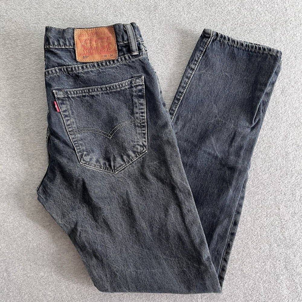 Levi's Premium 512‎ Jeans Men's 30x34 Dark Wash Slim Taper Denim